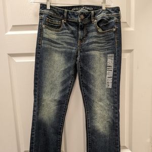 American Eagle Kick Boot Stretch Jeans size 10 Regular Women